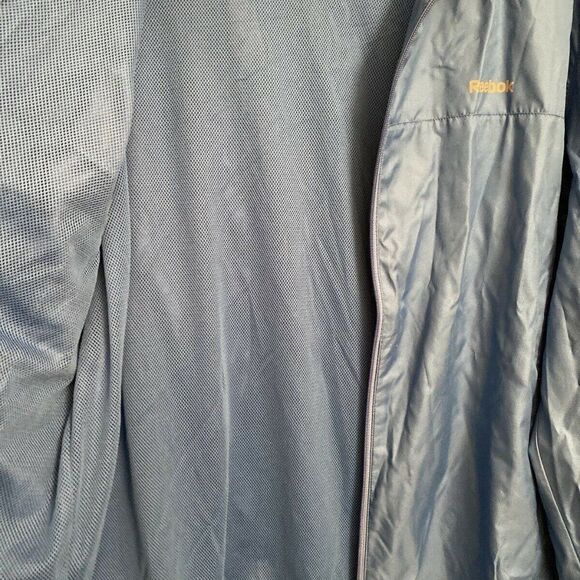 Reebok Relaxed Mesh Tracksuit Jacket Blue NWT XL - Picture 6 of 8